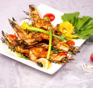 GRILLED SHRIMP PLATE - صحن روبیان مشوي